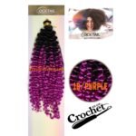 Cocktail Water Wave crochet afro  (culoarea 1B/PURPLE)