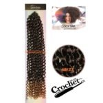 Cocktail Passion Twist Crochet Afro (Color 1B/27)