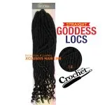 Straight Goddess Locs Crochet Afro C