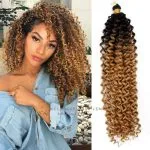 Cocktail Water Wave crochet afro (culoarea 1B/GREEN) - Image 2