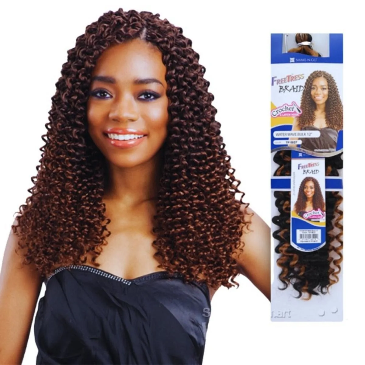 Freetress Water Wave Crochet Afro  (Color 30) - Image 2