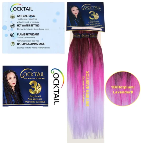 Cocktail Braiding Hair - Xclusive Hair Line - Extensii de par pentru ...