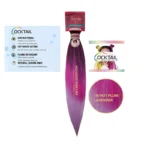 Cocktail brand anti-bacterial hair extension with hot water setting features.