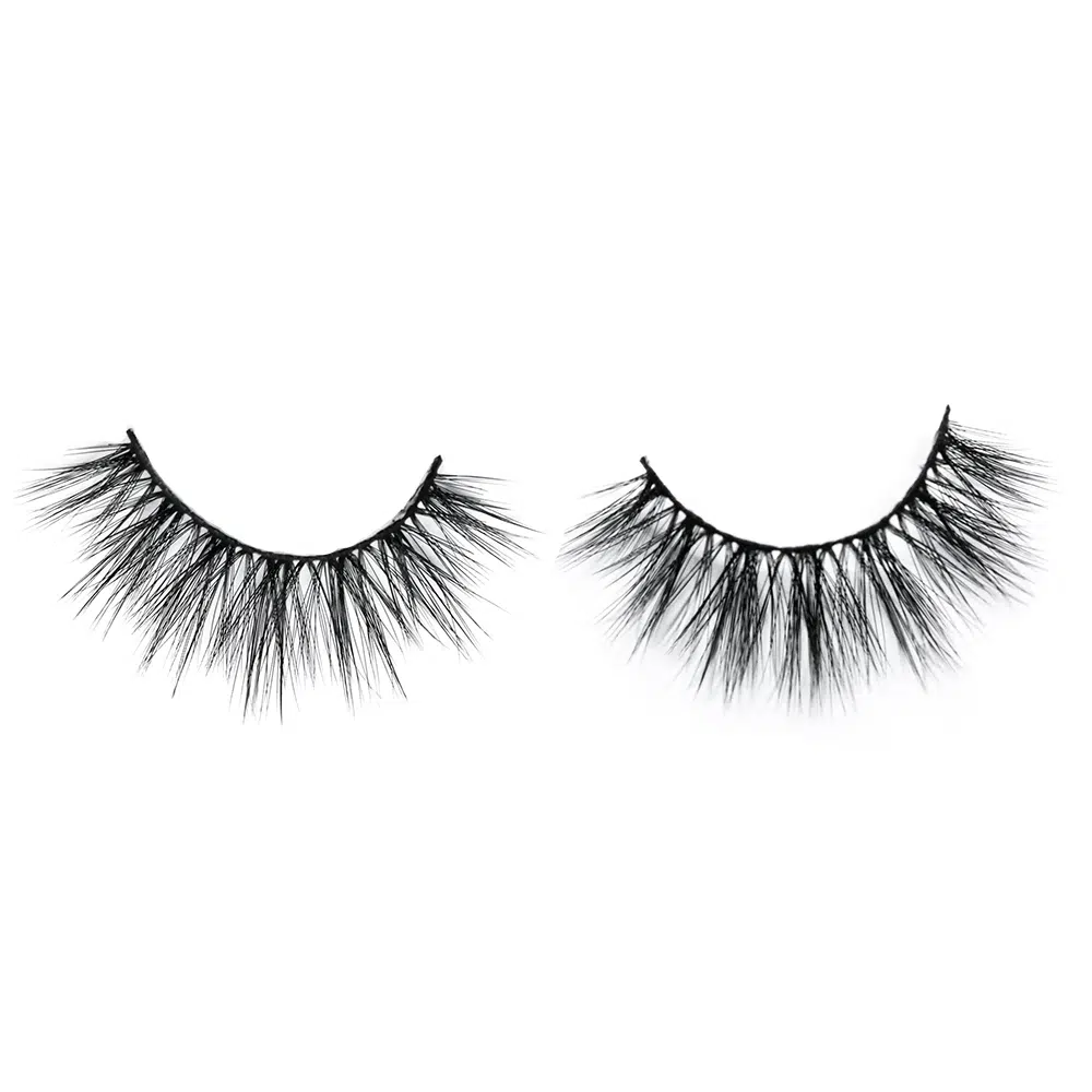 Rose 1 Natural Black Long Fake Eye eyelashes