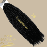 Brazilian kinky curl extensii afro(culoarea 1B)