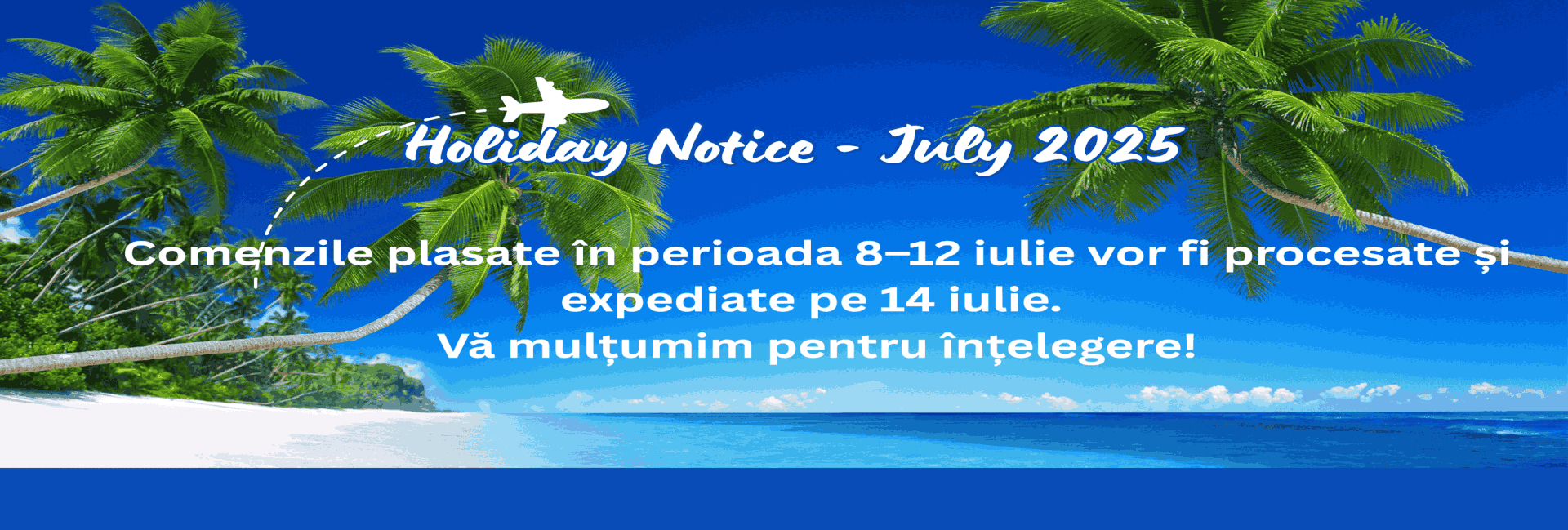 Holiday Notice Xclusive Hair Line