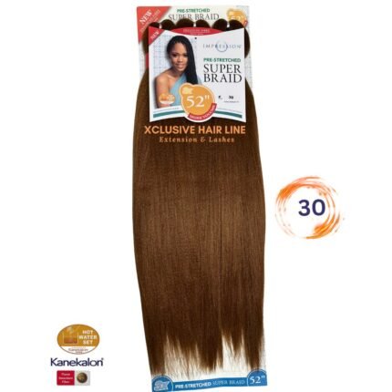 3x Impression Pre-Stretched par de impletit (culoare 30)