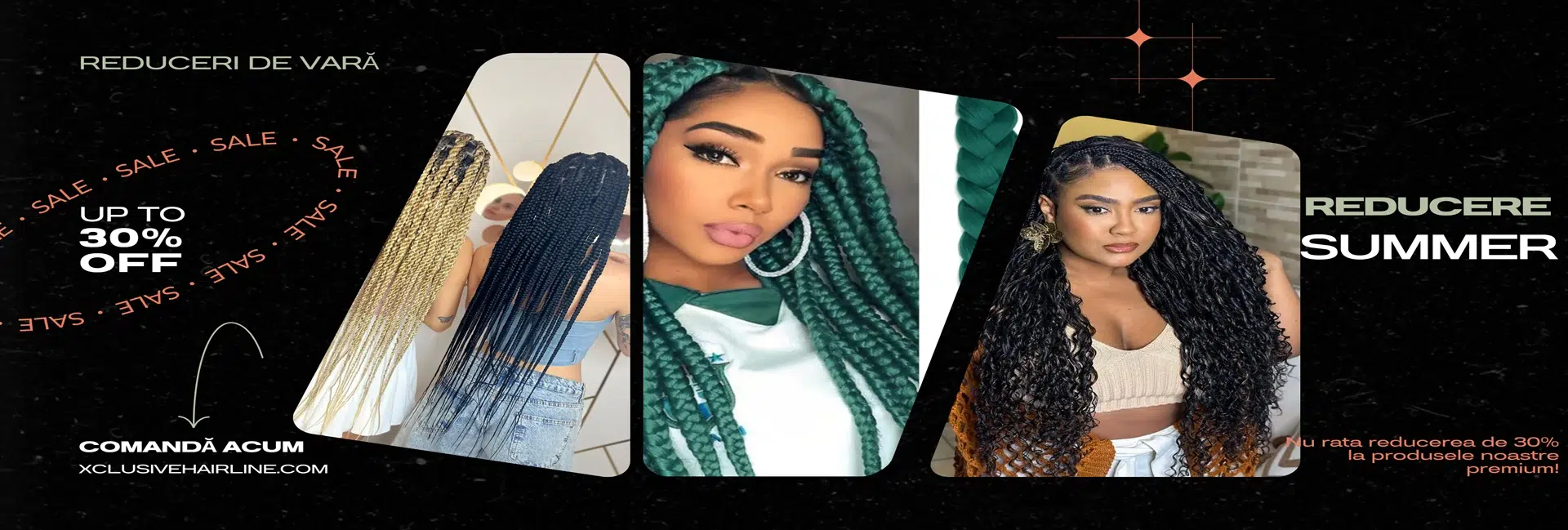 Reduceri codițe afro — Xclusive Hair Line